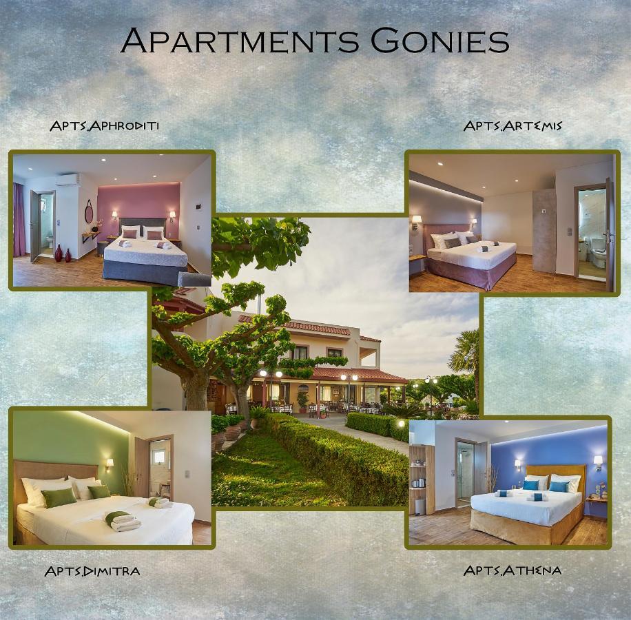 Apartments Gonies - Afroditi Goníai Dış mekan fotoğraf